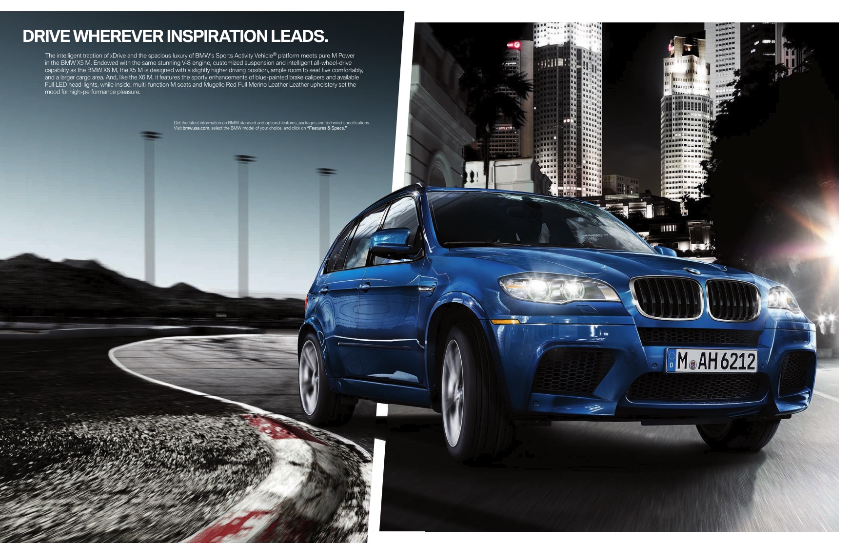 2013 BMW X5M Brochure Page 12